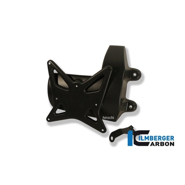 イルムバーガー Ilmberger リアスプロケットプロテクション付きナンバープレートホルダー Diavel NHO.023.DIAVE.K-Diavel JP店