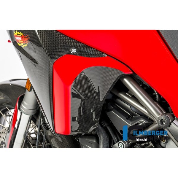 イルムバーガー Ilmberger インナーサイドフェアリング 左 艶あり ドゥカティ Multistrada1200 Enduro IVL.006.ME16G.K-1200Enduro JP店
