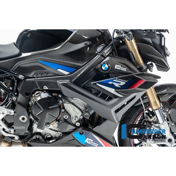 イルムバーガー Ilmberger フレームカバー 右側 カーボングロッシー 艶あり BMW M1000R 23-25 CG.RAR.017.S121N-M1000R JP店
