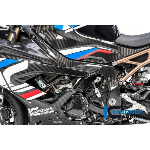 イルムバーガー Ilmberger フレームカバー 大 左側 カーボングロッシー 艶あり BMW M1000RR 21-24 CG.RAL.009.S119S-M1000RR JP店