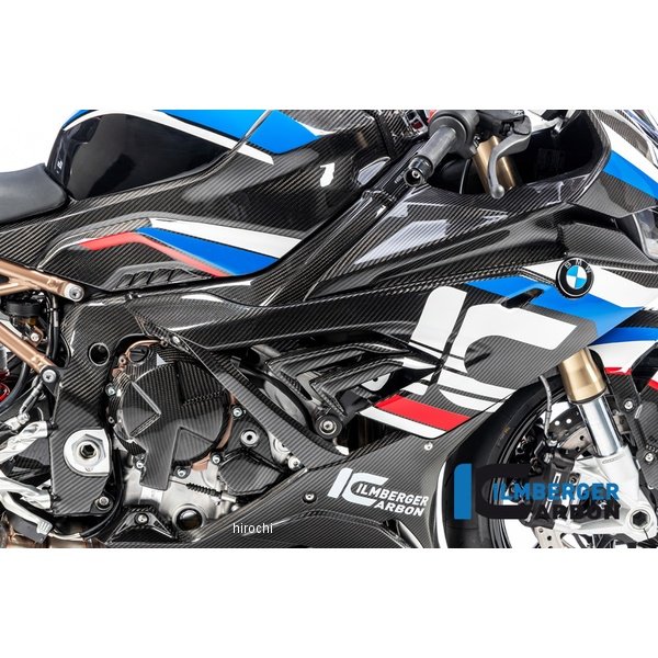 イルムバーガー Ilmberger フレームカバー 大 右側 カーボングロッシー 艶あり BMW S1000RR 19-25 CG.RAR.010.S119S-S1000RR JP店