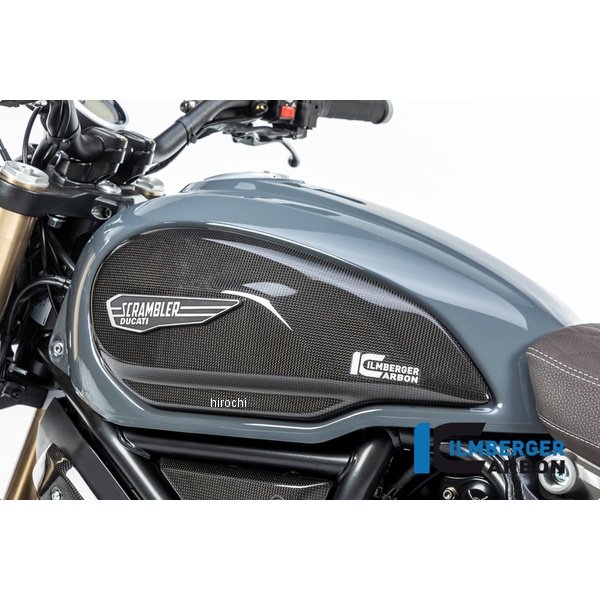 イルムバーガー Ilmberger タンクカバー 左側 艶あり ドゥカティ Scrambler1100 17-24 TAL.007.DS11G.K-Sc1100 JP店
