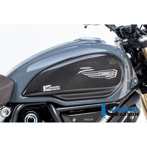 イルムバーガー Ilmberger タンクカバー 右側 艶あり ドゥカティ Scrambler1100 17-24 TAR.008.DS11G.K-Sc1100 JP店