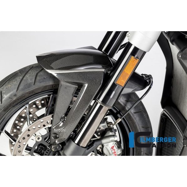 イルムバーガー Ilmberger フロントフェンダー 艶あり ドゥカティ XDIAVEL/S 16-24 KVO.001.XD16G.K-XDIAVELS JP店