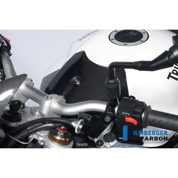 イルムバーガー Ilmberger アッパータンクカバー トライアンフ Speed Triple/1050/R/S/RS 11-20 TAO.010.TRSPT.K-Triple1050 JP店