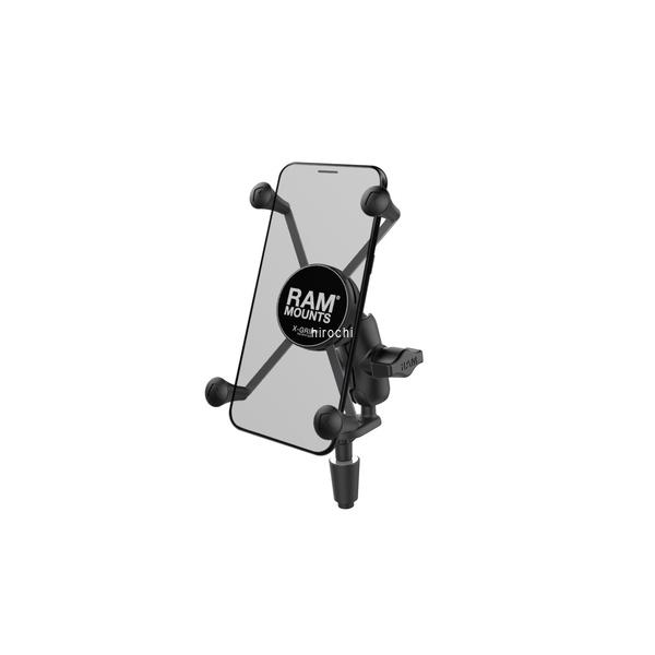 Other - 【メーカー在庫あり】 ラムマウント RAM MOUNTS Xグリップ&フォークステムベース ファブレット用 ショートアーム 1インチボール RAM-B-176-A-UN10U JP店