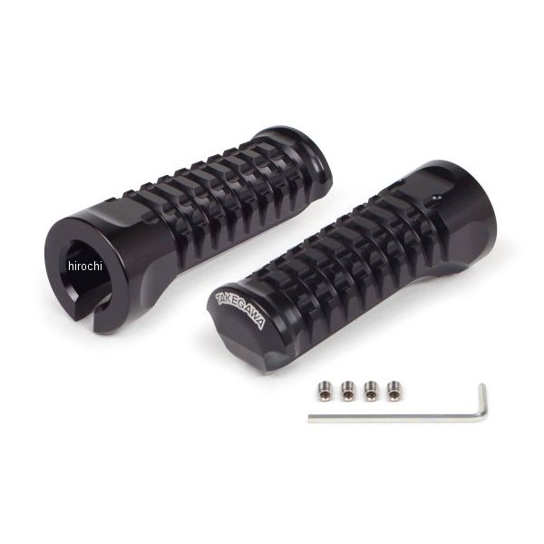 SP武川 ビレットアルミステップキット モンキー、カブ、CD、Ape ブラックアルマイト 06-13-0074 JP店