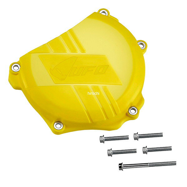 YZ250FWR250F純正のクラッチカバーの上に取り付けるプロテクター。軽量で割れに強いPP製。クラッチカバーの破損によるオイル漏れなどのリタイヤリスクを回避。転倒時の衝撃を緩和してトラブルを未然に防ぐ。マウントボルト付属。UF-2403楽天 JP店