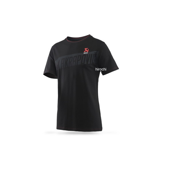 アクラポビッチ AKRAPOVIC CORPO シリーズ Tシャツ 黒 サイズ:XL 802045 JP店(2.0)