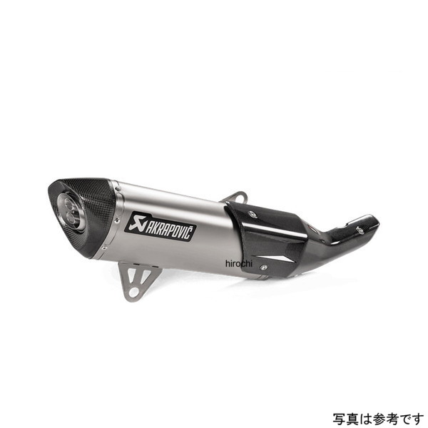 アクラポビッチ AKRAPOVIC スリップオンマフラー Euro4 18年-19年 BMW C400GT チタン S-B4SO2-HRT JP店