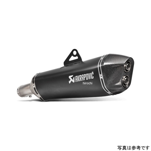 アクラポビッチ AKRAPOVIC スリップオンマフラー ブラックチタン 08年-17年 BMW F800GS/Adventure 黒 S-B8SO6-HZAABL JP店