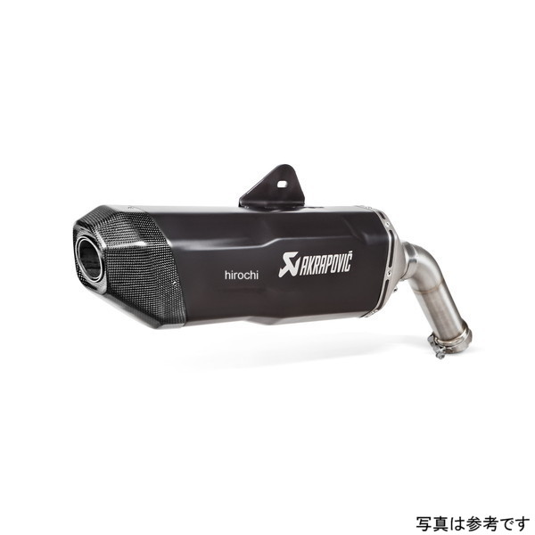 アクラポビッチ AKRAPOVIC スリップオンマフラー 18年-22年 F850GS ブラックチタン Euro4 S-B8SO8-HFBFCTBL JP店