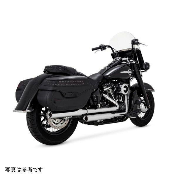 【メーカー在庫あり】 バンス＆ハインズ PCX エリミネーター スリップオン クローム マフラー 18年-20年 ハーレー FLHC ヘリテイジ クラシック 16316 JP店