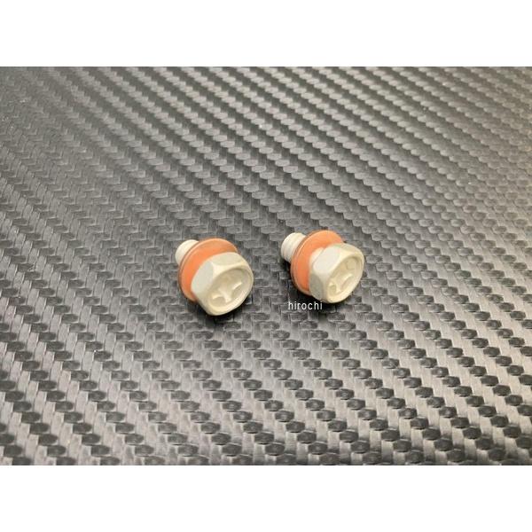 BK55101 アディオ ADIO アーシングヘルパー バッテリーターミナルボルト M5 P0.8 L11 2個セット P095-6607 JP店