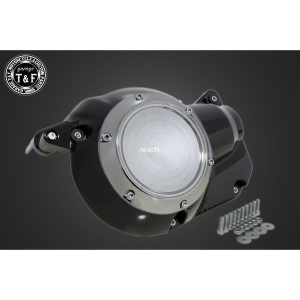 ガレージT＆F ダミープライマリーカバー ドラッグスター400 ブラック/G 7121215 JP店