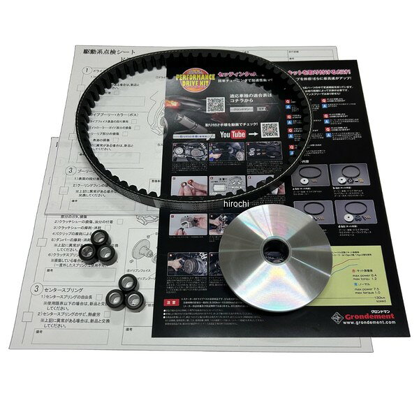グロンドマン GRONDEMENT ハイパフォーマンスドライブキット タクトベーシック AF75/79 CVT-048 JP店