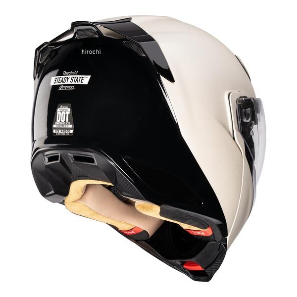 【New】 アイコン ICON フルフェイスヘルメット THRESHOLD STEADY STATE ホワイト XL 0100-2702 JP店