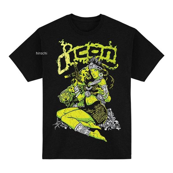 【New】 アイコン ICON 2026年春夏モデル Tシャツ AZTEC NINE ブラック L 3030-25574 JP店(2.0)