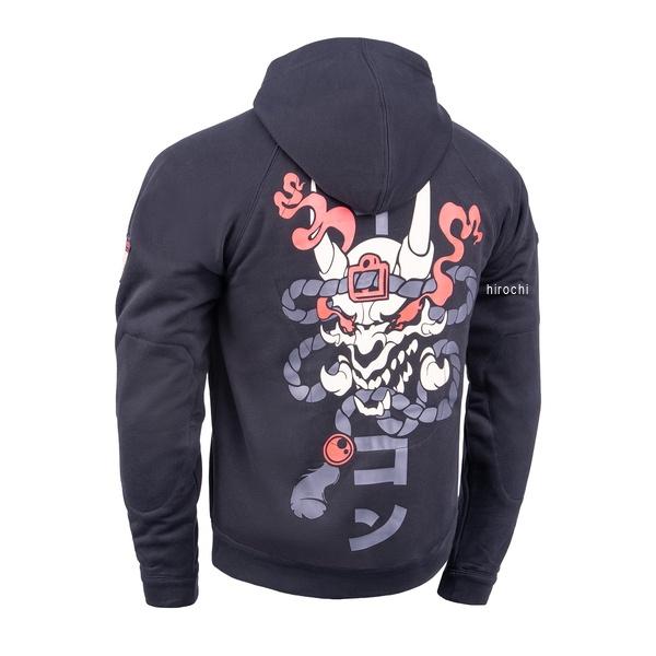 アイコン ICON 2026年春夏モデル HOODIE UPARMOR ODOKURO ブラック 3X 3050-7384 JP店