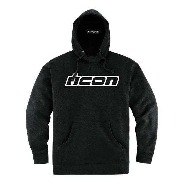 【New】 アイコン ICON 2026年春夏モデル HOODIE CLASICON ブラック S 3050-7453 JP店(2.0)