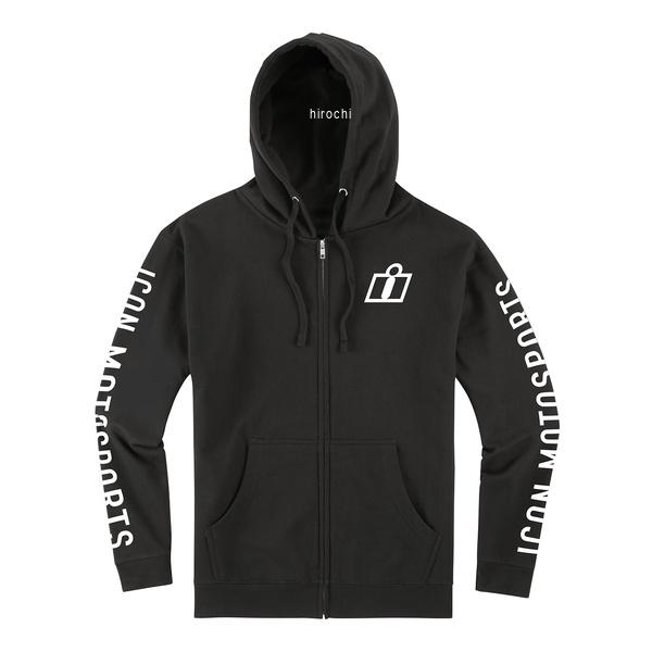 樂天商城 - アイコン ICON 2026年春夏モデル HOODIE CLASICON ZIP ブラック L 3050-7461 JP店