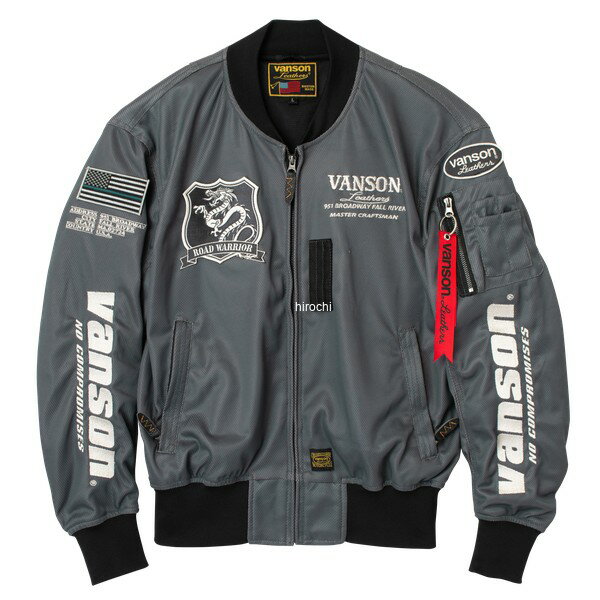 【メーカー在庫あり】 バンソン VANSON 2026年春夏モデル メッシュMA-1ジャケット ...