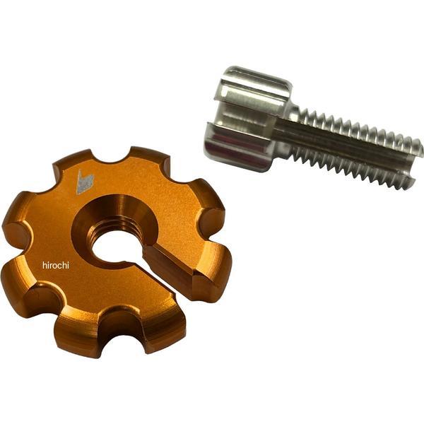 バイカーズ BIKERS クラッチケーブルアジャスター 大タイプ オレンジゴールド 18年-24年 ホンダ CB125R C0406-OGD JP店