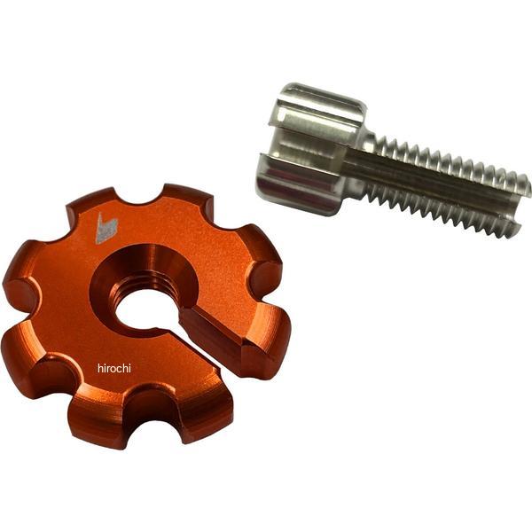 バイカーズ BIKERS クラッチケーブルアジャスター 大タイプ オレンジ 18年-24年 ホンダ CB125R C0406-ORG JP店