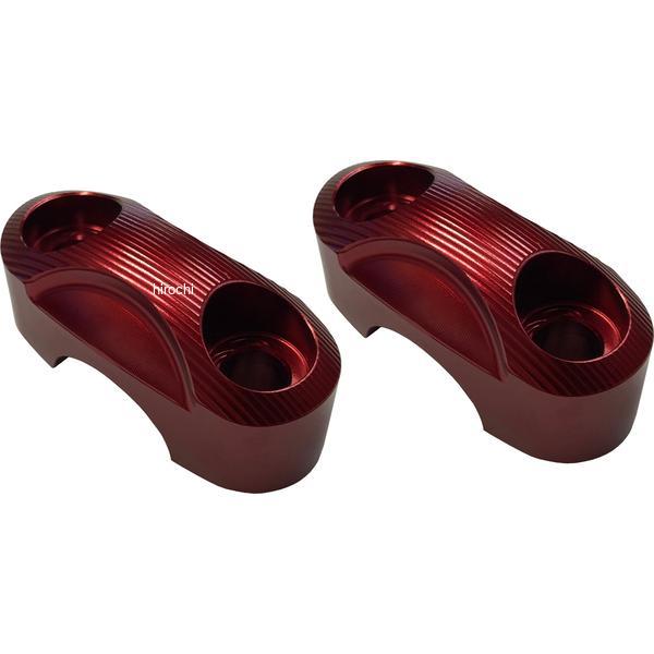 バイカーズ BIKERS ハンドルバークランプ レッド 12年-23年 ホンダ PCX125 H0411-RED JP店