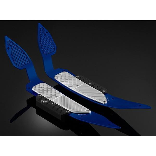 バイカーズ BIKERS フットプレート ブルー/シルバー 18年-20年 ホンダ PCX125 H0533-BLU-SLV JP店