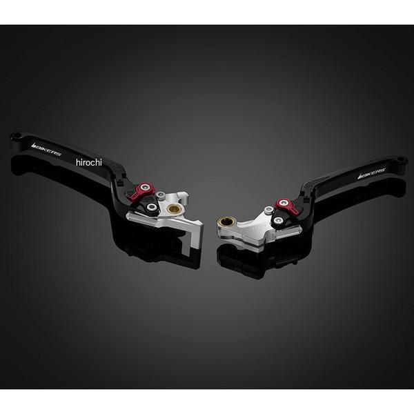バイカーズ BIKERS レバーセット 可倒式 フラットタイプ ブラック 18年-21年 ホンダ CB125R H1028-BLK JP店