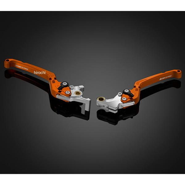 バイカーズ BIKERS レバーセット 可倒式 フラットタイプ オレンジゴールド 18年-21年 ホンダ CB125R H1028-OGD JP店