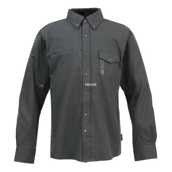 【New】【メーカー在庫あり】 ラフ&ロード 2026年春夏モデル ラフ ライドシャツFP ヘザーチャコール Lサイズ RR1004HE-CH3 JP店