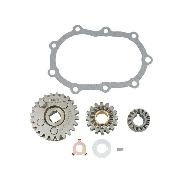 【メーカー在庫あり】 ベイカードライブトレイン Baker Drivetrain キッカーギヤセット 36年-86年 ビッグツイン/キックスタート仕様モデル 140-64-A JP店