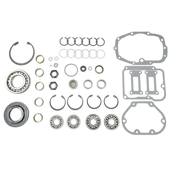 ベイカードライブトレイン Baker Drivetrain トランスミッションリビルドキット 94-06年 FLT、FXR、ソフテイル94-06年 ハーレー FLT、FXR、ソフテイル各種の純正5速ミッション車。注意事項： トランスミッション内部のパーツ類となり、組みつけの際は各種工具と専門的な知識/作業スキルが必須の為技術力のある専門店での取り付けをお薦め致します。商品説明： ハーレー用のアフターマーケットパーツでもミッションを専門としたBakerDrivetrain：ベイカードライブトレイン。高品質で信頼性の高い製品は、V-TWIN業界に留まらず金属加工業界でも高い評価を誇っています。そんなBakerの純正ミッション用やBakerカスタムミッション用パーツのリリースを開始致しました。Baker製トランスミッションの内部パーツリビルドセットです。整備やオーバーホールにご利用ください。TRK-FLSTX楽天 JP店