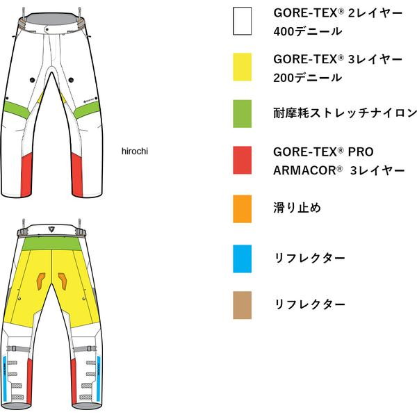 レブイット ポセイドン3 GTX GORETEXパンツ ブラック ショート丈 M FPT129-1012-M ...