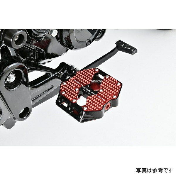 オーヴァーレーシング フラットペダル ラージ BLK/RED ホンダ 21年-23年 グロム125/ 18年- Monkey125 51-012-22B JP店