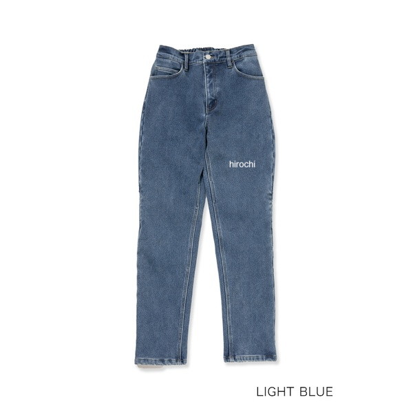  ロッソスタイルラボ Rosso StyleLab 秋冬モデル 裏起毛ストレッチスリムパンツ レディース ライトブルー XS ROP71 JP店