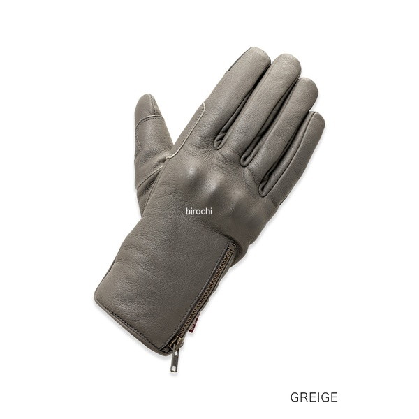 Gloves - 【メーカー在庫あり】 ロッソスタイルラボ Rosso StyleLab 秋冬モデル プロテクトレザーウィンターグローブ レディース グレージュ L RSG369 JP店