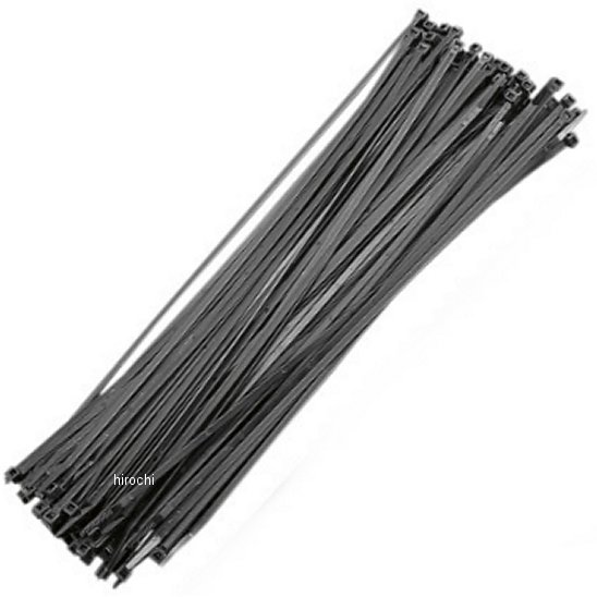 【USA在庫あり】 Parts Unlimited 結束バンド 4インチ(381mm) 黒 (100本入り) LCT15 JP店