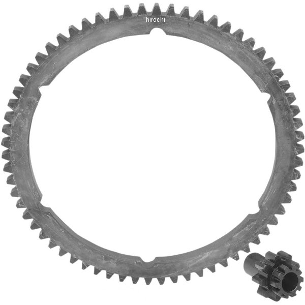【USA在庫あり】 ベルトドライブ Belt Drives スターター リング ギア 66T 94年-98年 BigTwin 9T ピニオンギア DS-360159 JP店