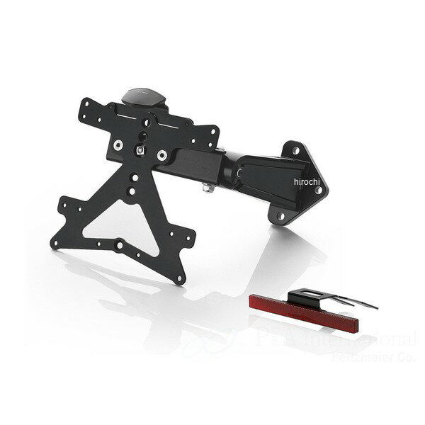 リゾマ rizoma ライセンスプレートサポート OUTSIDE 23年-26年 Diavel V4 ブラック PTL524B JP店