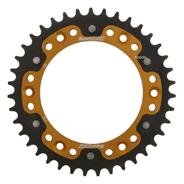スーパースプロックス SUPERSPROX リアスプロケット ステルス 210-39T 99年-04年 SL230 ゴールド RST-210:39-GLD JP店(2.0)