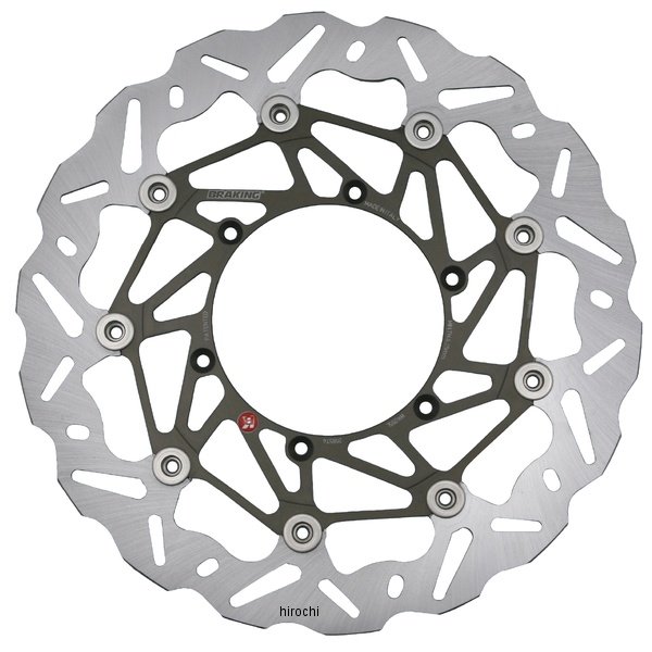 乐天商城 - 【メーカー在庫あり】 ブレーキング BRAKING WK055L ディスクローター ウェーブデスク フロント左側専用 ヤマハ WR/YZ 450 65485 JP店