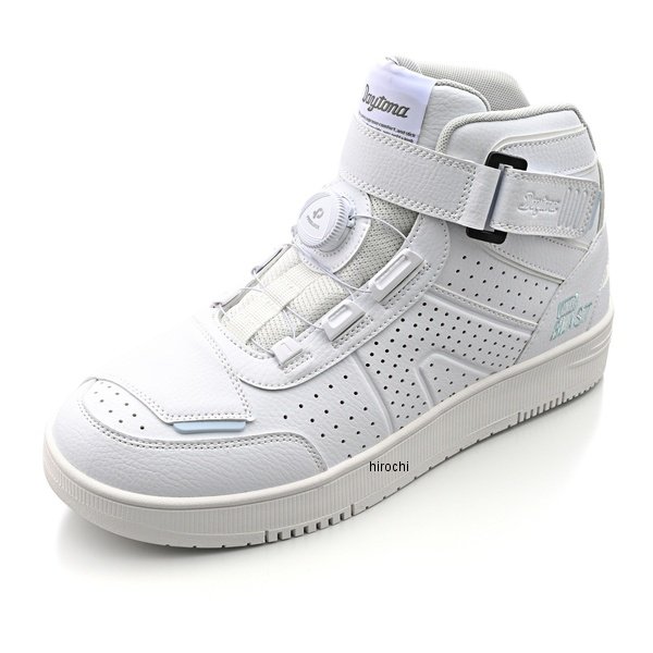 【New】【メーカー在庫あり】 デイトナ D-VT DS-501AIR ライディングシューズ ハイカット ホワイト 24.5cm 65855 JP店