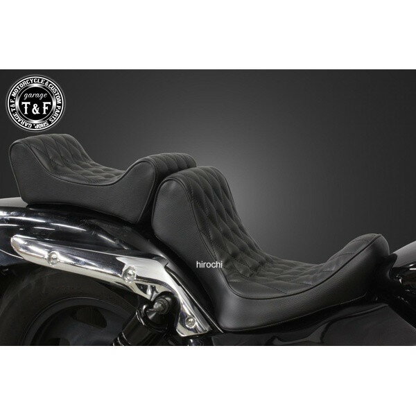 Rakuten - ガレージT＆F キング&クィーンシートセット ダイヤ カワサキ エリミネーター250V 8031727 JP店