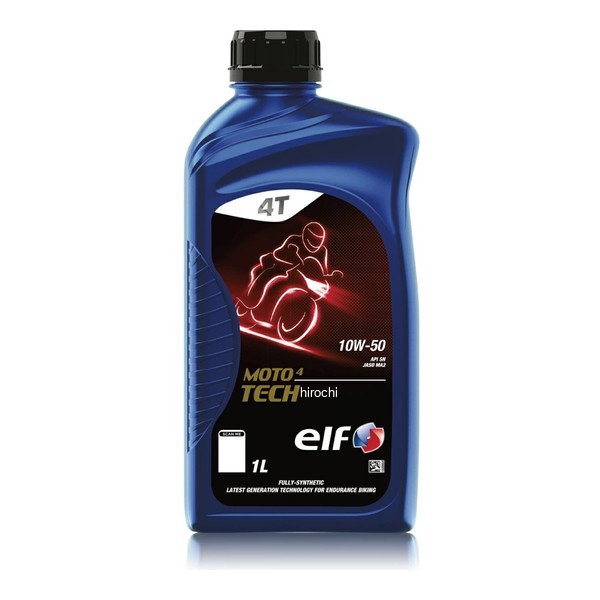 エルフ elf 4サイクルオイル MOTO 4 TECH 10W50 1L容量：1L粘度(SAE)：10W-50100％全化学合成油API：SN／JASO：MA2レベル：始動性：5／保護性能：5／パワー：54ストローク(4st)用217117楽天 JP店