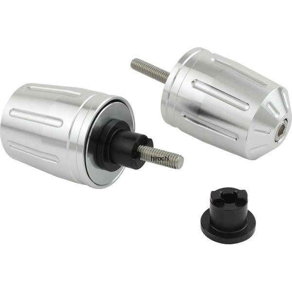 Handle Bar Ends - ポッシュ POSH ウルトラヘビーバーエンドタイプ2 カワサキ M6トツ2 左右セット シルバー 033688-03 JP店