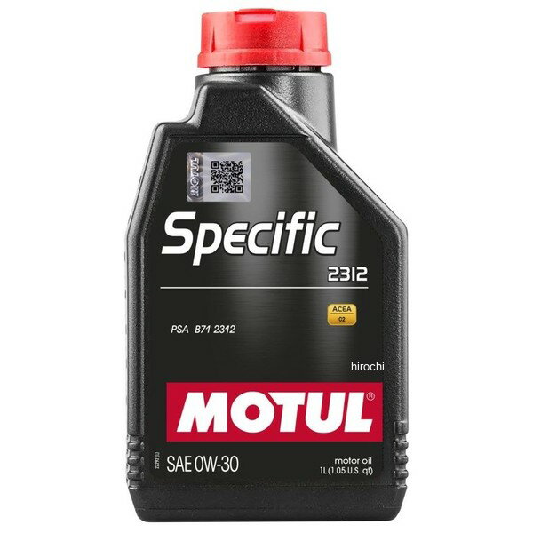 Other - モチュール MOTUL SPECIFIC 2312 4輪エンジンオイル 0W-30 1L 106413 JP店