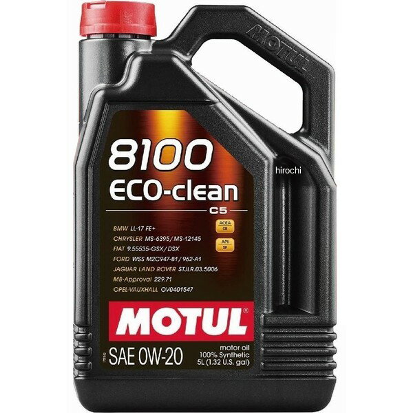 Other - モチュール MOTUL 8100 Eco-clean 4輪エンジンオイル 5L 113233 JP店